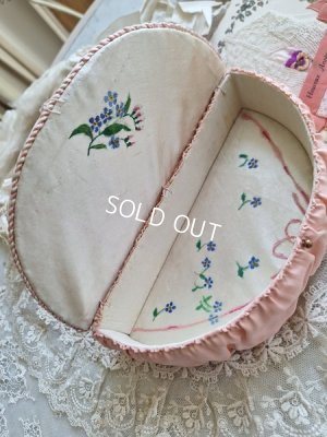 画像3: アンティーク勿忘草柄ボックス