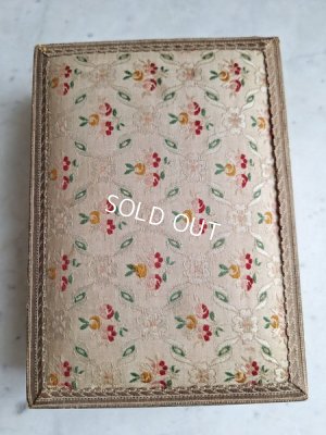 画像2: アンティーク花柄ボックス