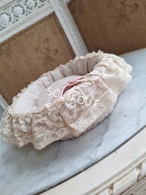 画像9: アンティークレース装飾バスケット