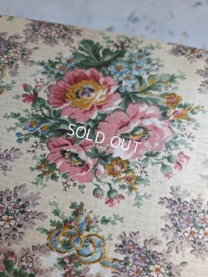 画像3: アンティーク花柄カルトナージュボックス