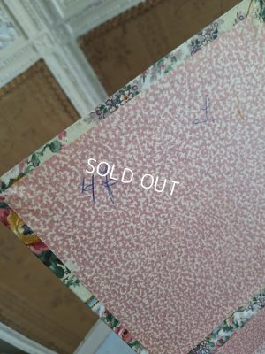 画像13: アンティーク花柄カルトナージュボックス