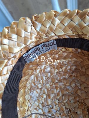 画像6: 布花付チャイルド麦わら帽子