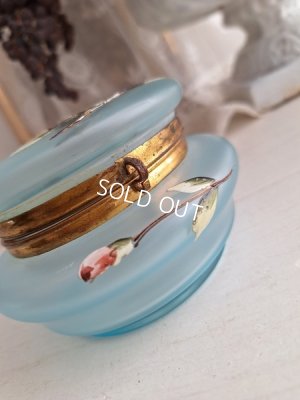 画像6: アンティークガラスパウダージャー