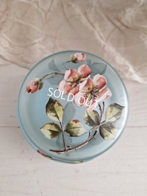 画像2: アンティークガラスパウダージャー