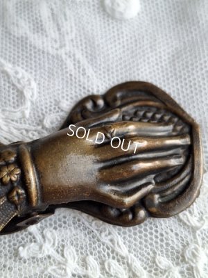 画像2: アンティークハンドクリップ