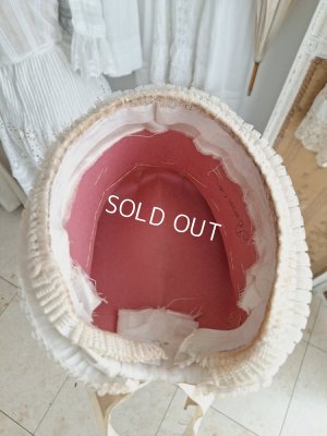 画像10: アンティークロココ装飾ハット