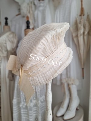 画像2: アンティークロココ装飾ハット