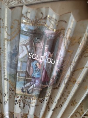 画像15: アンティークファンシルクボックス