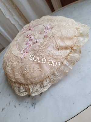 画像5: アンティークレースクッション