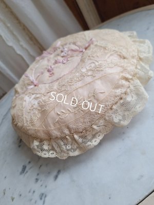 画像7: アンティークレースクッション