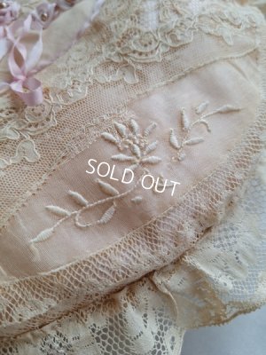 画像11: アンティークレースクッション