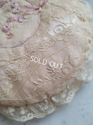 画像13: アンティークレースクッション