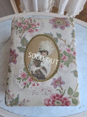 画像13: アンティークカルトナージュボックス