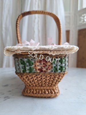 画像12: アンティークローズパニエ