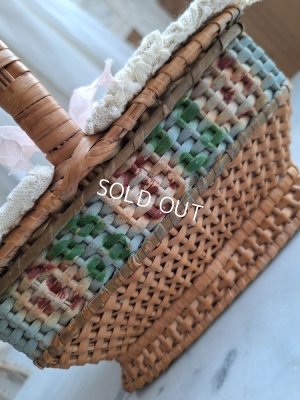 画像2: アンティークローズパニエ