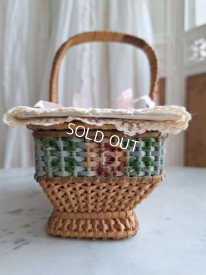 画像10: アンティークローズパニエ