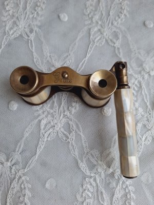 画像15: マザーオブパールオペラグラス