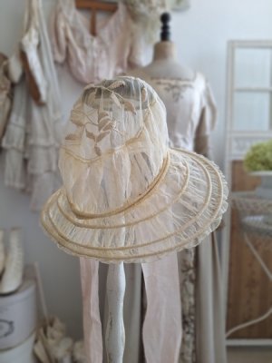 画像11: アンティークレースボネ