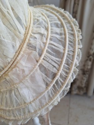 画像2: アンティークレースボネ