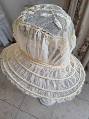 画像3: アンティークレースボネ