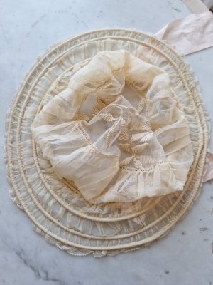 画像8: アンティークレースボネ