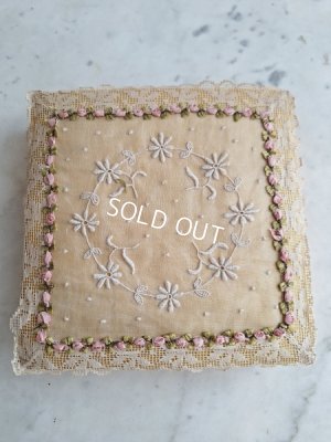 画像10: アンティークレースロココ装飾ボックス