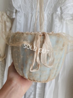 画像16: アンティークレースパニエ