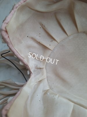 画像6: アンティーク布花ハット