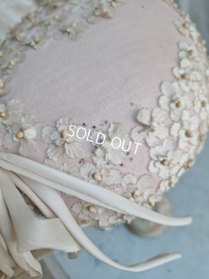 画像9: アンティーク布花ハット