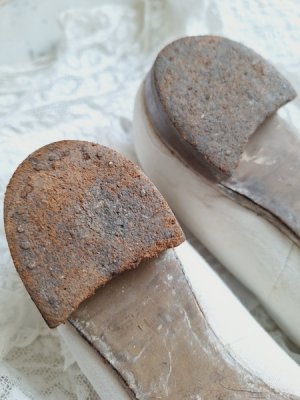 画像15: アンティークコミュニオンシューズ