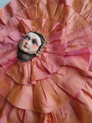 画像14: アンティークブドワールドールヘッドマット