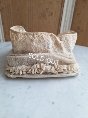 画像13: アンティークレースパニエ