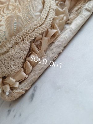 画像17: アンティークレースパニエ