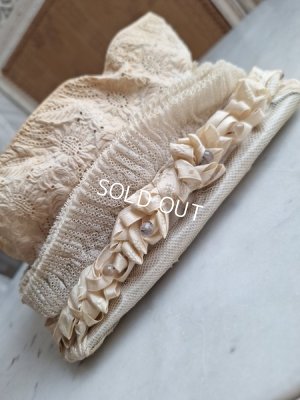 画像7: アンティークレースパニエ