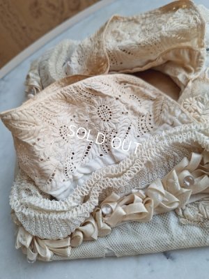 画像16: アンティークレースパニエ