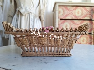画像10: フレンチファブリック装飾バスケット
