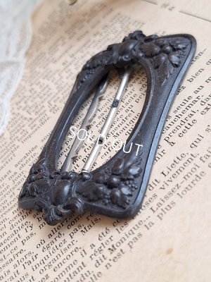 画像6: ナポレオン三世エボナイトバックル