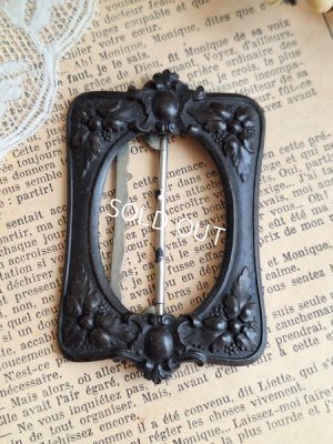 画像7: ナポレオン三世エボナイトバックル