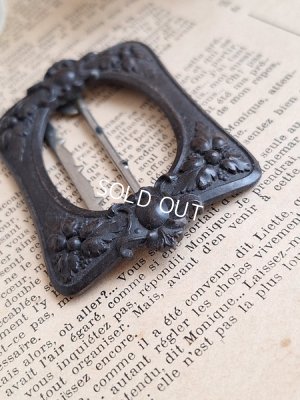 画像11: ナポレオン三世エボナイトバックル