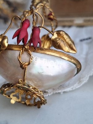 画像13: アンティークシェルトレイ