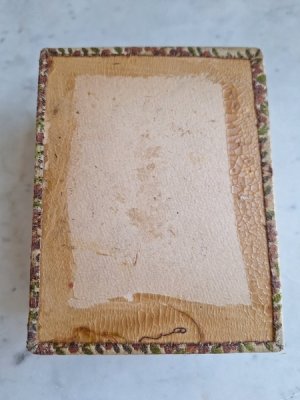 画像11: 花かご柄カルトナージュボックス