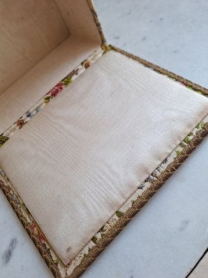 画像10: 花かご柄カルトナージュボックス