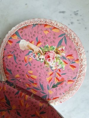 画像10: 花かご柄レース装飾ボックス