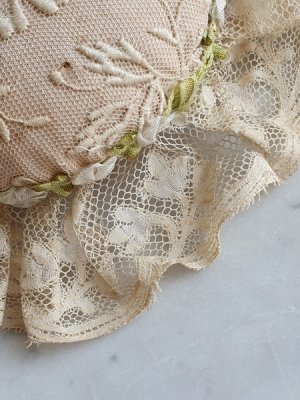 画像10: アンティークロココリボンクッション