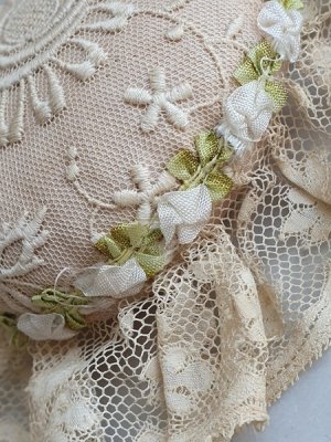 画像2: アンティークロココリボンクッション