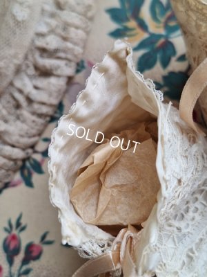 画像14: アンティークレースベビーシューズ