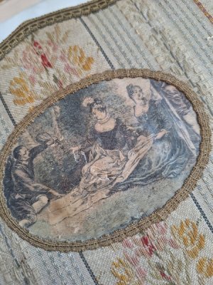 画像20: ツール付アンティークカルトナージュボックス