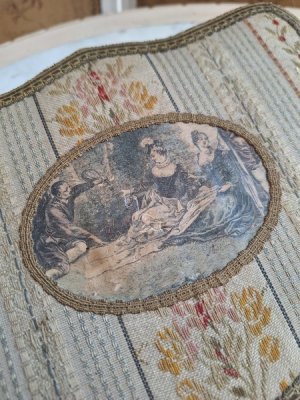 画像2: ツール付アンティークカルトナージュボックス