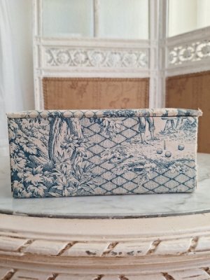 画像4: トワルドジュイ柄カルトナージュボックス