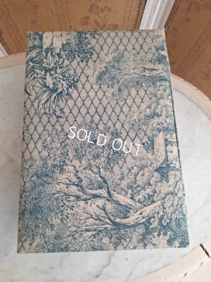 画像18: トワルドジュイ柄カルトナージュボックス